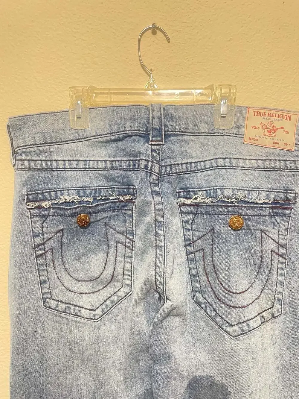 True Religion Ricki Relaxed Straight Jeans Size 32